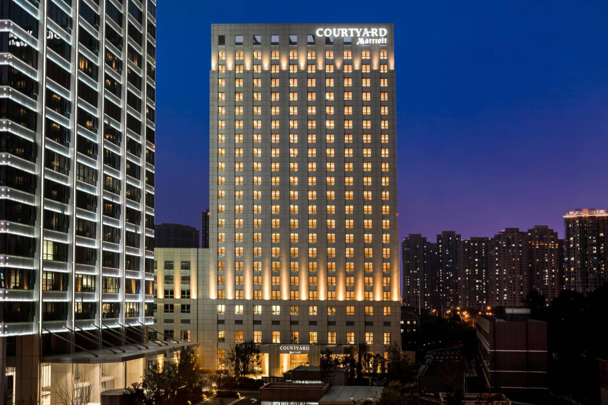 Courtyard By Marriott Tianjin Hongqiao Hotel Exterior foto